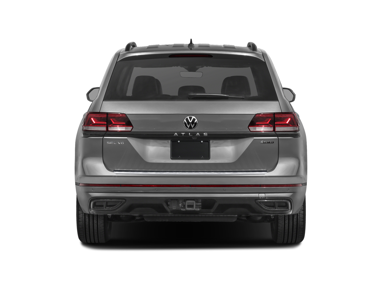 2023 Volkswagen Atlas 3.6L V6 SEL R-Line Black W/Captain's Chairs