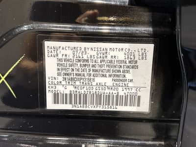 2023 Nissan Sentra SV