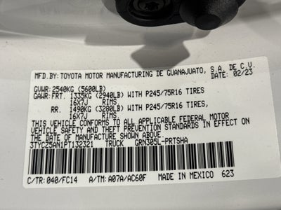 2023 Toyota Tacoma 4WD SR5