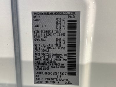 2023 Nissan Rogue SV W/Premium Package