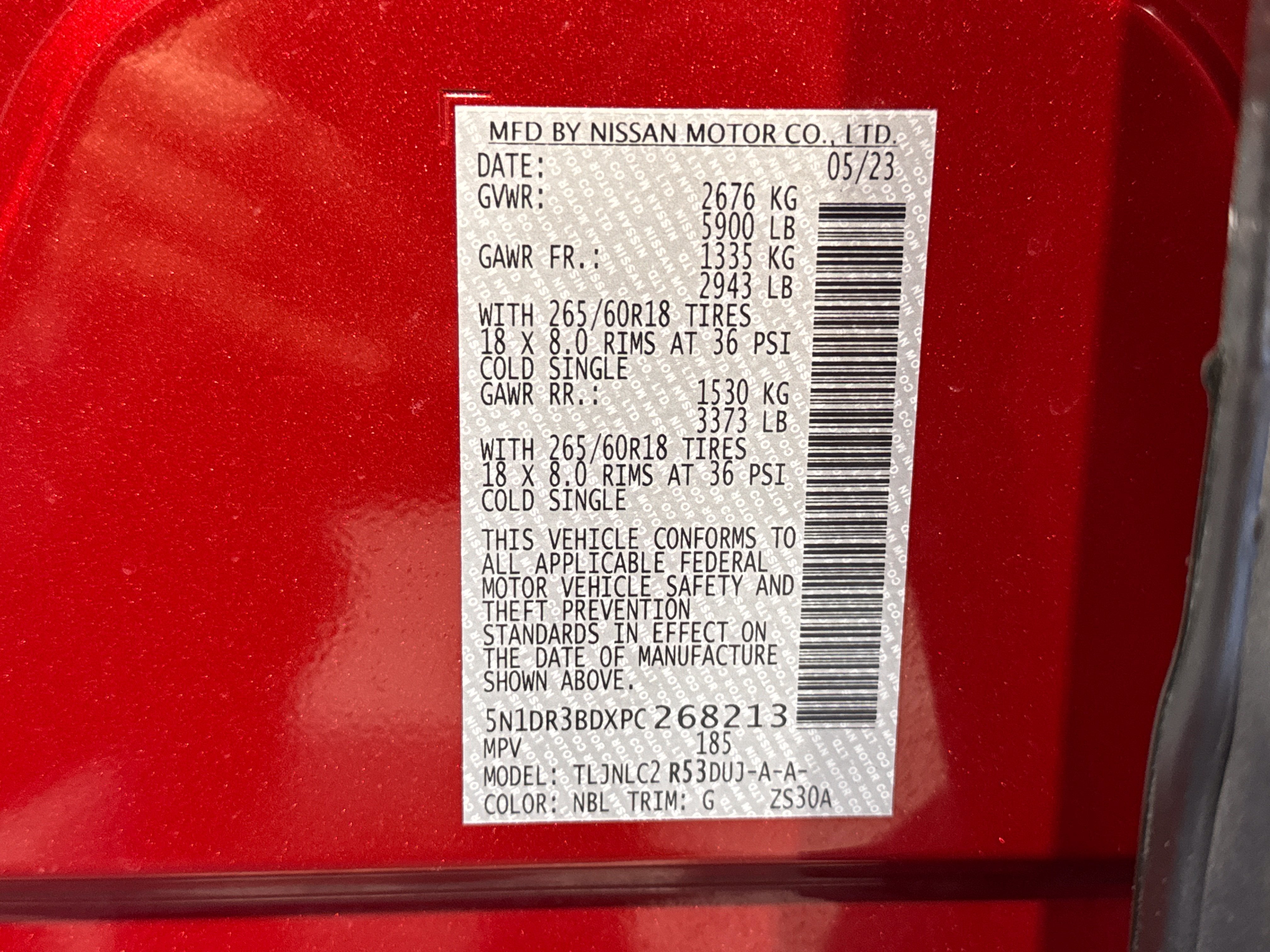 2023 Nissan Pathfinder Rock Creek
