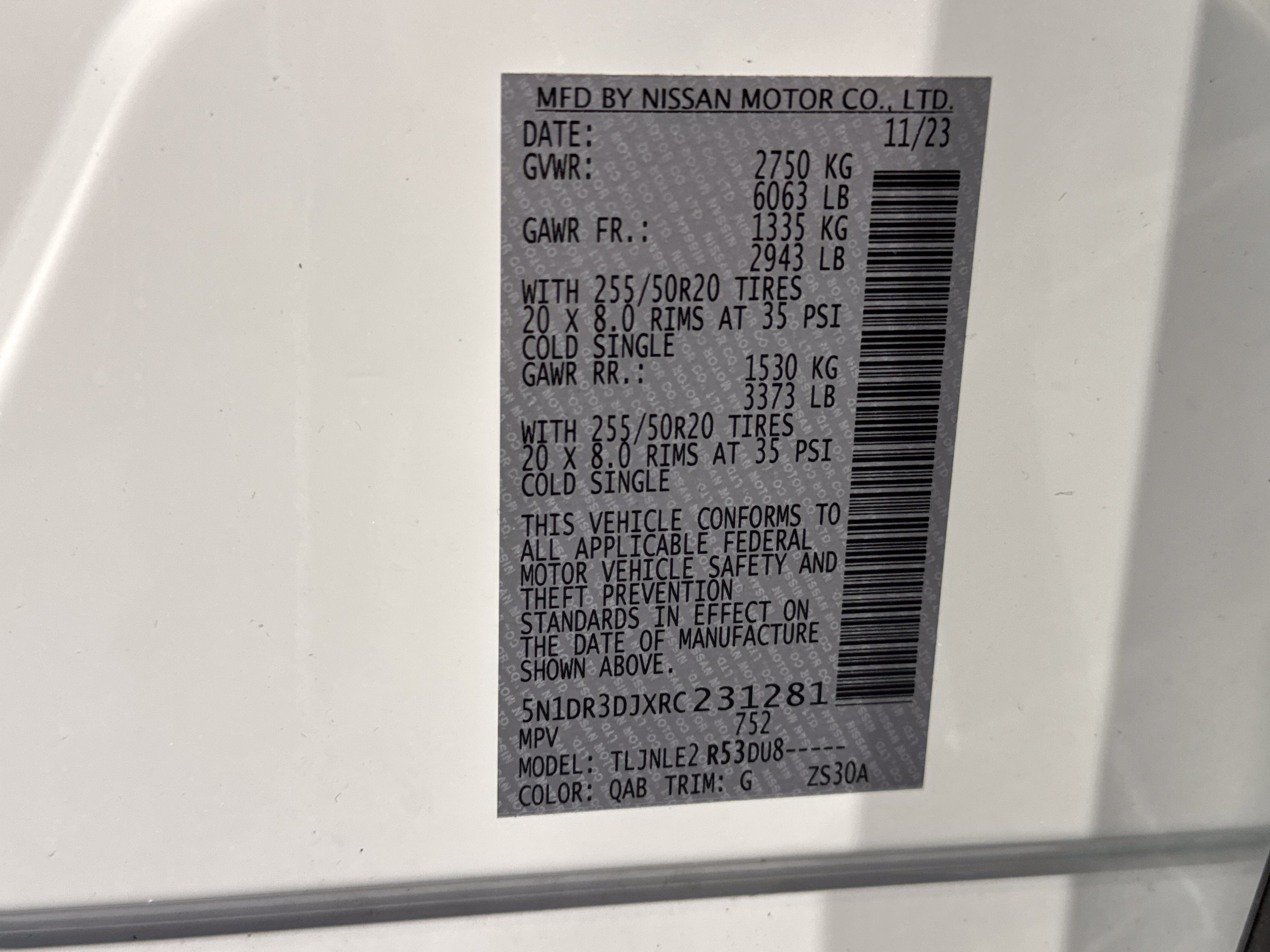 2024 Nissan Pathfinder Platinum