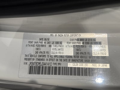 2018 Mazda Mazda CX-5 Touring AWD W/Preferred Equipment Package