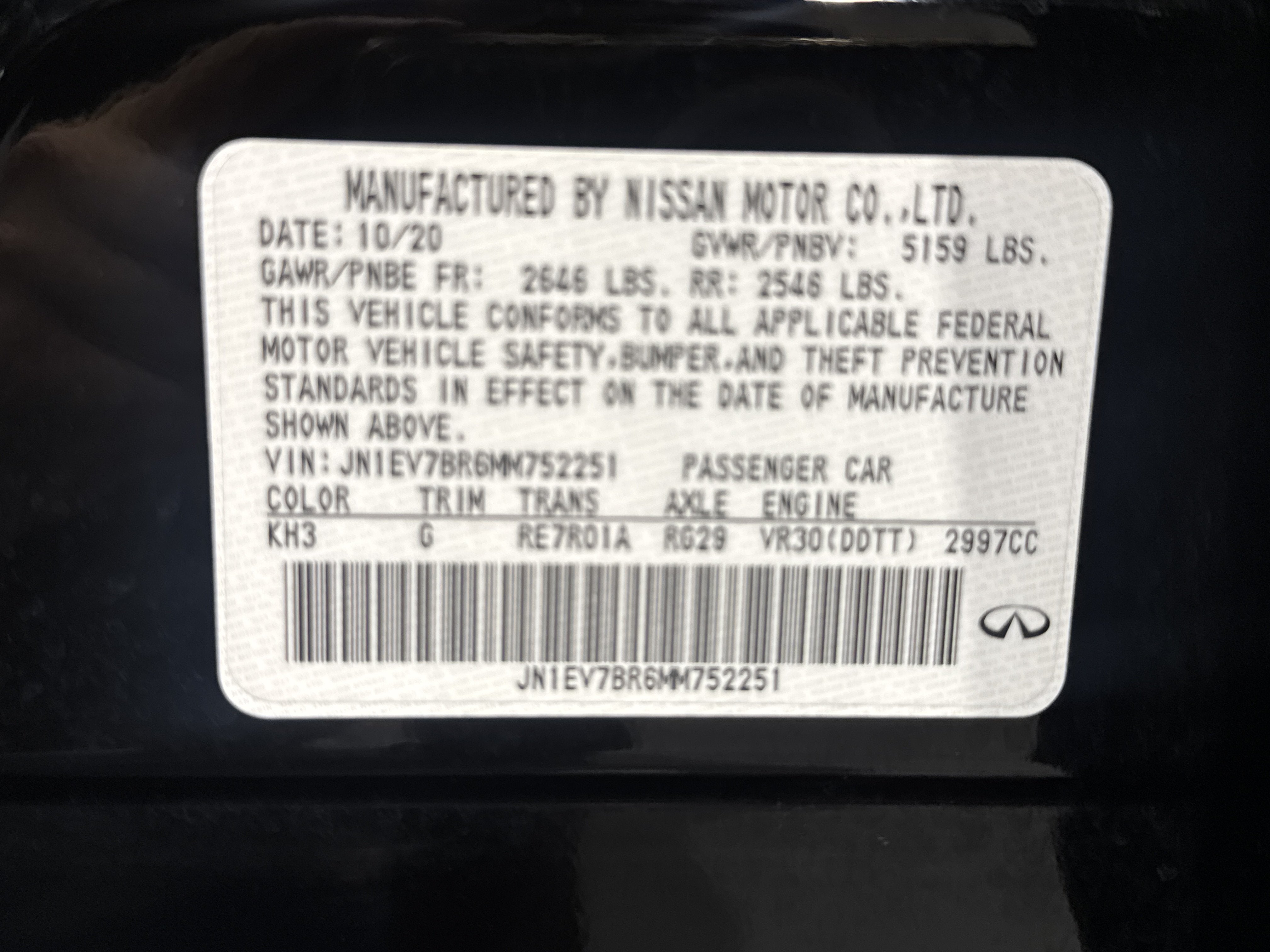 2021 INFINITI Q50 3.0t LUXE