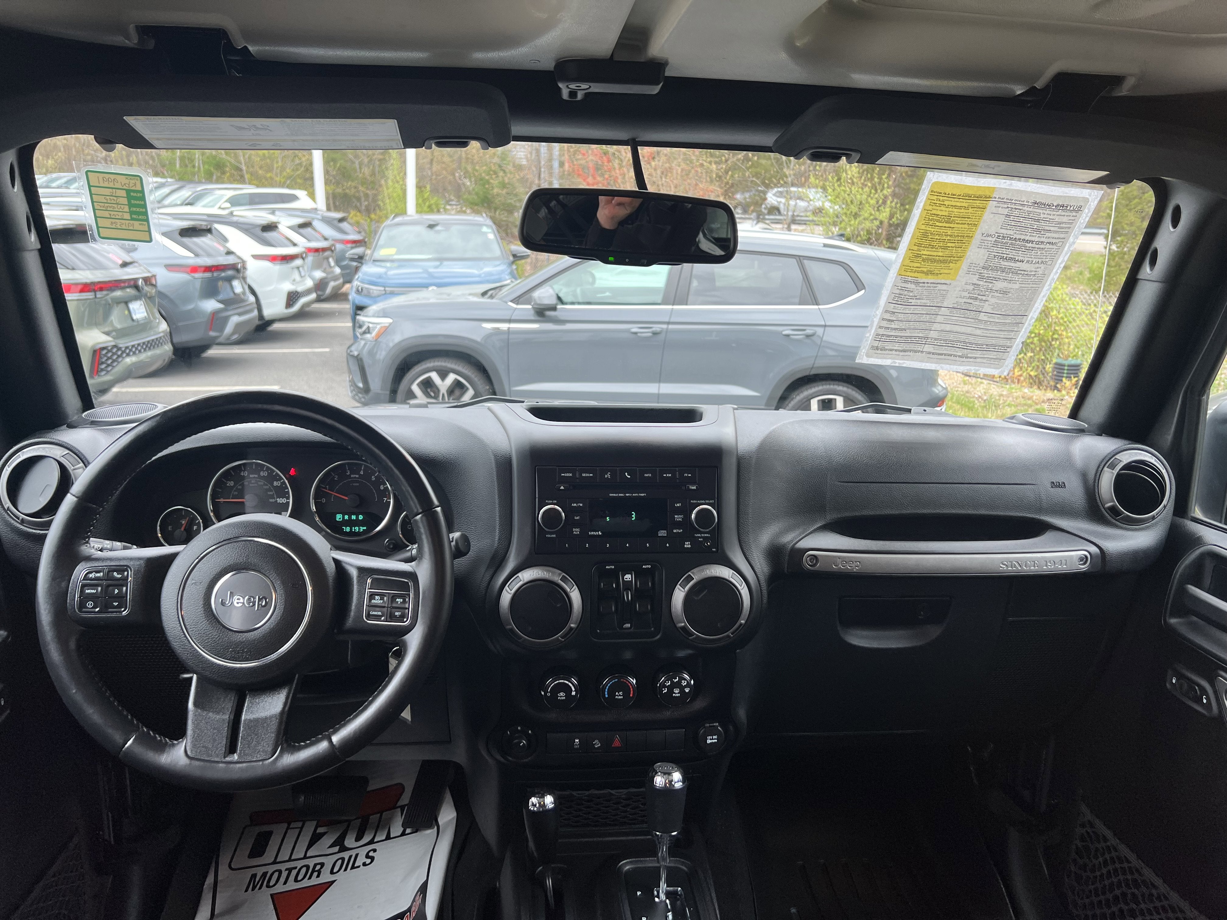 2016 Jeep Wrangler Unlimited Sport