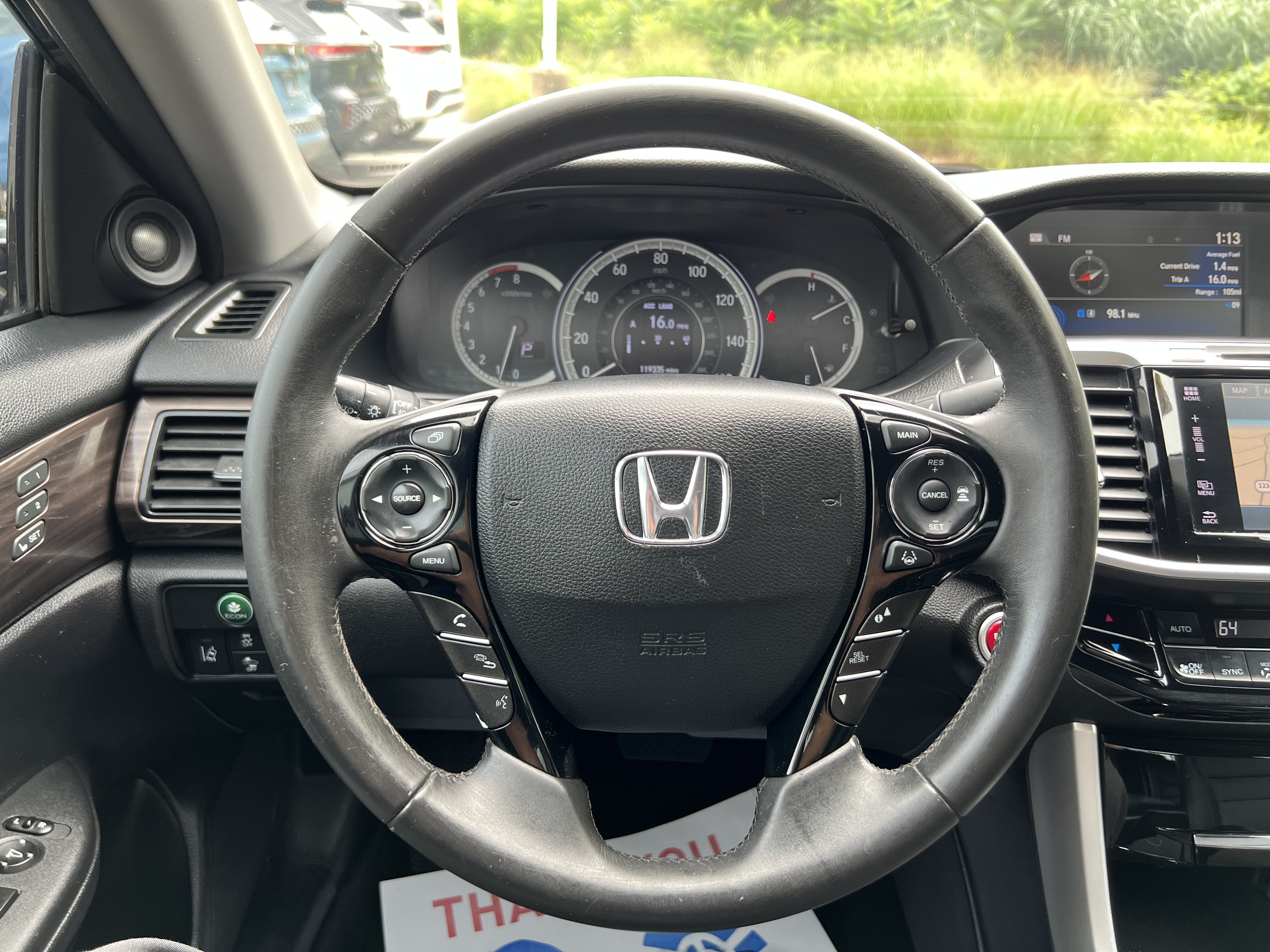 2016 Honda Accord Sedan EX-L