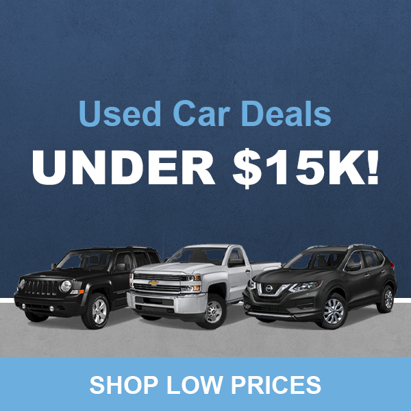Used Cars under $15k